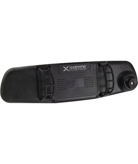 Car Video Recorder EXTREME MIRROR XDR103,  Wide mirror, Full HD (1080p), view angle 120, LCD  2.4", motion detector,  supports microSD up to 32Gb, IR